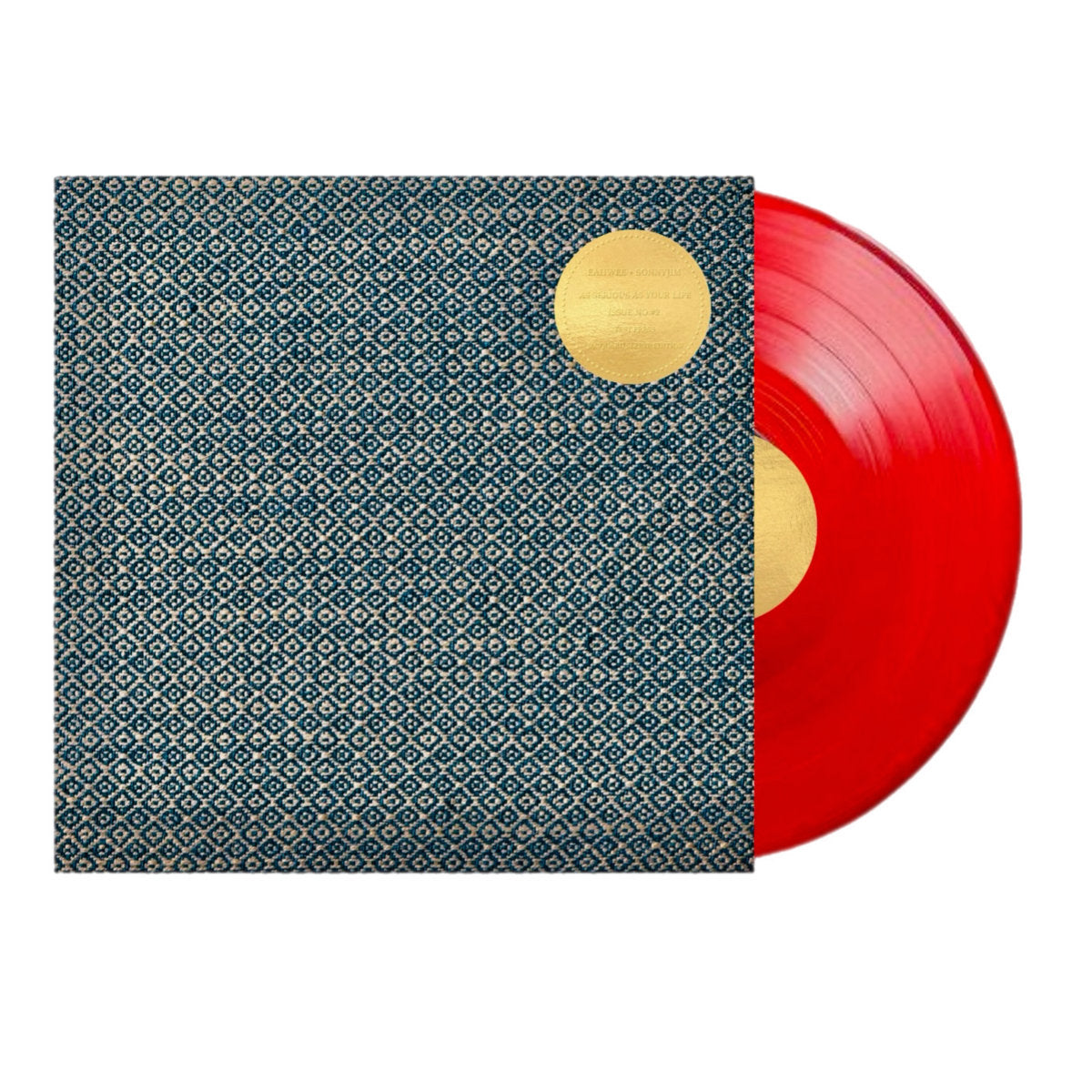 SONNYJIM - AS SERIOUS AS YOUR LIFE: ISSUE NO. #2 | TEST PRESS JACQUARD SLEEVE EDITION