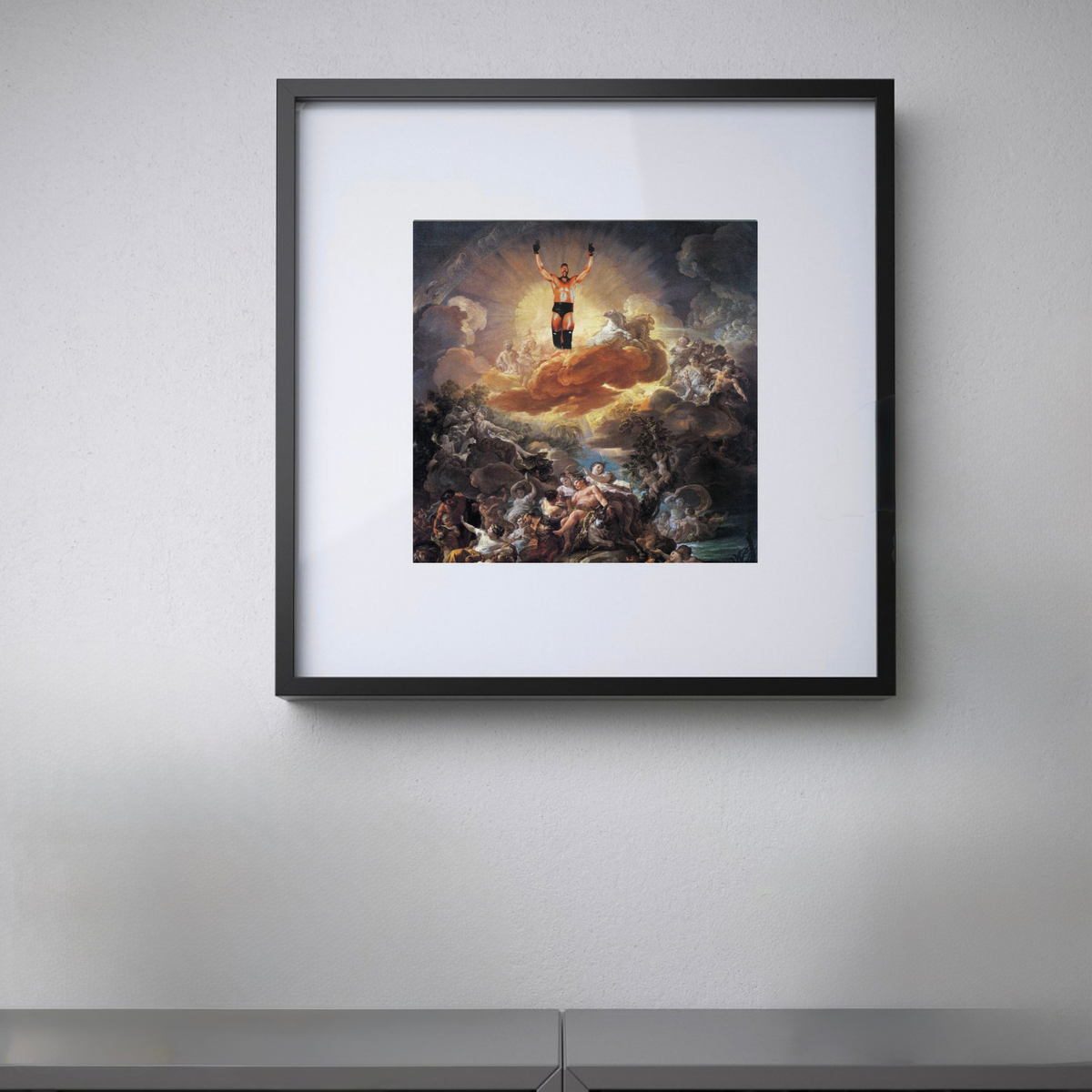 UP HEEL (50x50 cm Variant Print)